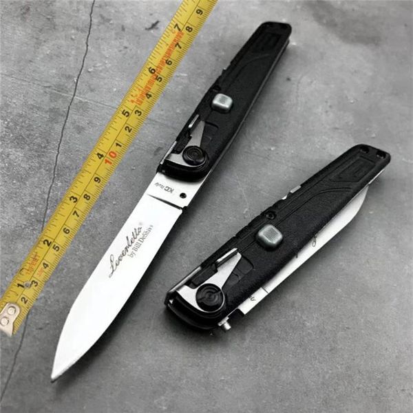 Горизонтальный итальянский крестный оттенок Edc Stiletto Knife Mafia Action Tactical Auto Одиночный кемпинг ножи для выживания.