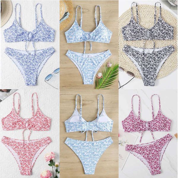 Costumi da bagno da donna 2023 nuovi produttori di costumi da bagno bikini in tinta unita in Europa e negli Stati Uniti sexy freschi raccolti Z0613