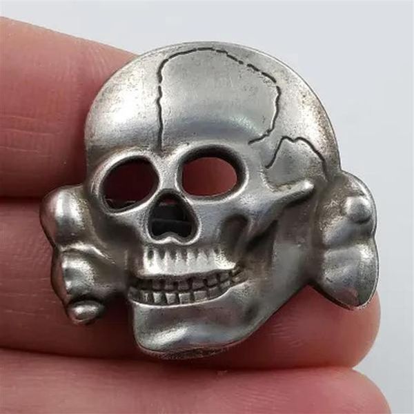 2 pezzi di lotto tedesco dell'esercito dell'esercito Elite Cappello Skull Pin Collezione Speciale Collection Intero Fornitore EZC KGL289N