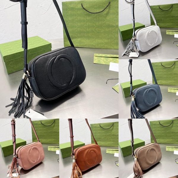 Kamerataschen aus echtem Rindsleder, Blondie-Tasche, Damen-Einschulter-Umhängetasche, Designer-Tasche, Handtasche, Quasten, Umhängetasche, abnehmbarer Riemen, modische GG-Make-up-Geldbörsen