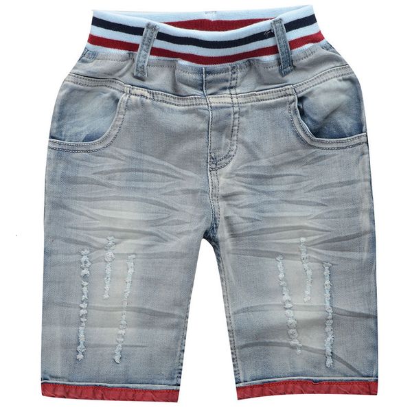 Shorts Summer Boys shorts jeans Fashion kids jeans elasticidade Kids casual cowboy child 3 4 5 6 7 8 9 10 11 12 13 14 anos 230613