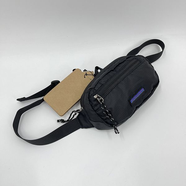 Bolsas de cintura masculinas femininas de grife Mini 1L Mini mochila de viagem ao ar livre Fanny Pack Moda Bolsa de ioga Bumbag Nylon Homens mulheres Bolsa de ombro ao ar livre bolsa transversal Bolsa de movimento Nova