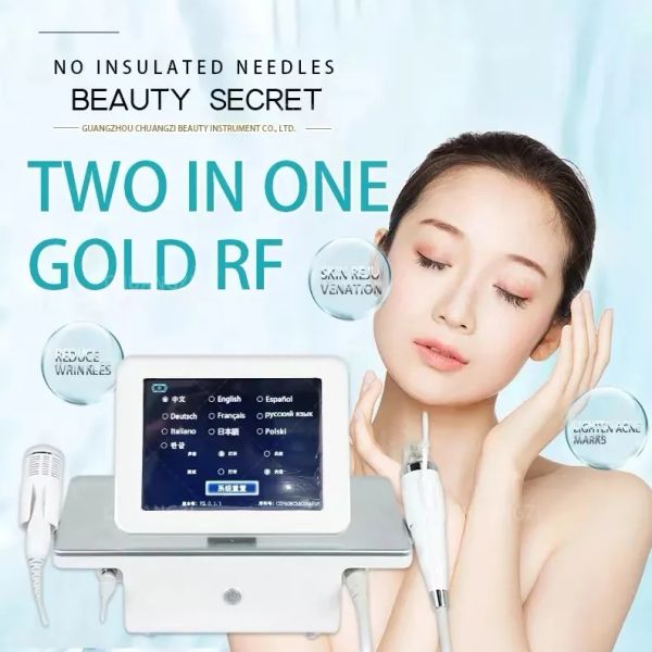 Microagulhamento Equipamento de RF Estrias Cicatriz Remoção de Estrias Tratamento Removedor Microagulhamento Fracionado Beauty Skin Tight Face Lift Machine