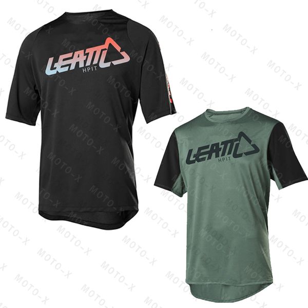 Camicie da ciclismo Top da uomo enduro short hpit jersey camiseta mtb bike shirt squadra di ciclismo downhill tshirt dh offroad bicicletta motocross maillot 230612