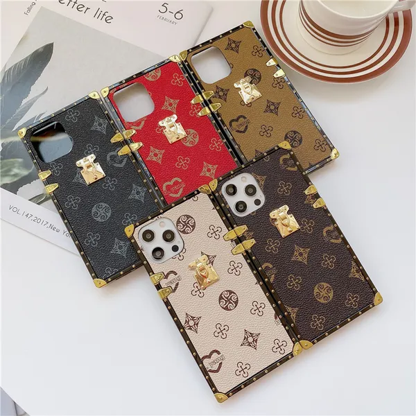 Capa de telefone Vogue com estampa de flores de luxo para iPhone 14 13 12 11 Pro Max Samsung Galaxy S23 Ultra S22 A13 5G A33 A53 A73 LG Stylo7 Retro Geométrico Capa de couro