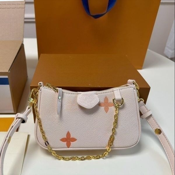 Роскошная сумочка дизайнерская сумка женская сумка для плеча кожа цветочная цепь сумка мода повседневная сумка для кросс -куб.