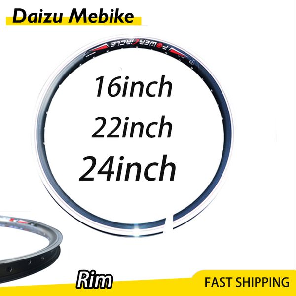 Ruote bici 162224 pollici Flipflop Wheel Rim Hight 70mm Anteriore Posteriore 36H Mozzo Single Speed Bicicletta Wheelset Fixed Gear Lega di alluminio 230612