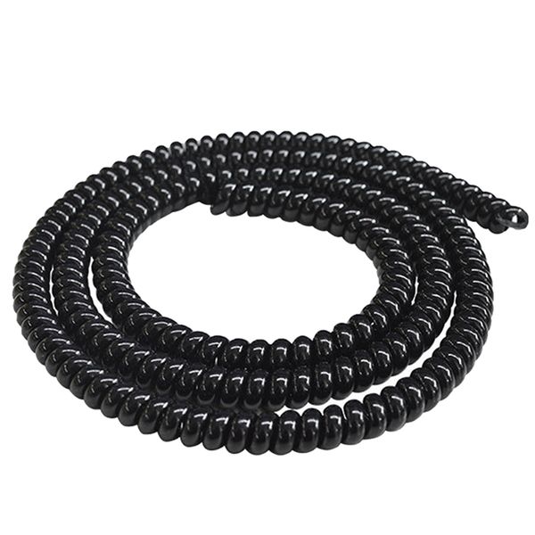 Outdoor Gadgets 6 PC 1M EBike Kabel Rohr Schutz Spiral Wrap Wickeldraht Schutz Abdeckung Rohr Schwarz Für Roller Motorrad 230612