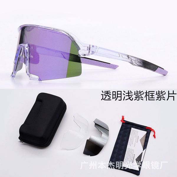 Óculos de sol para ciclismo S3 S2 100 Sports Bike s UV400 Bicycle Eyewear 3 Lens Bike Accessories 220524