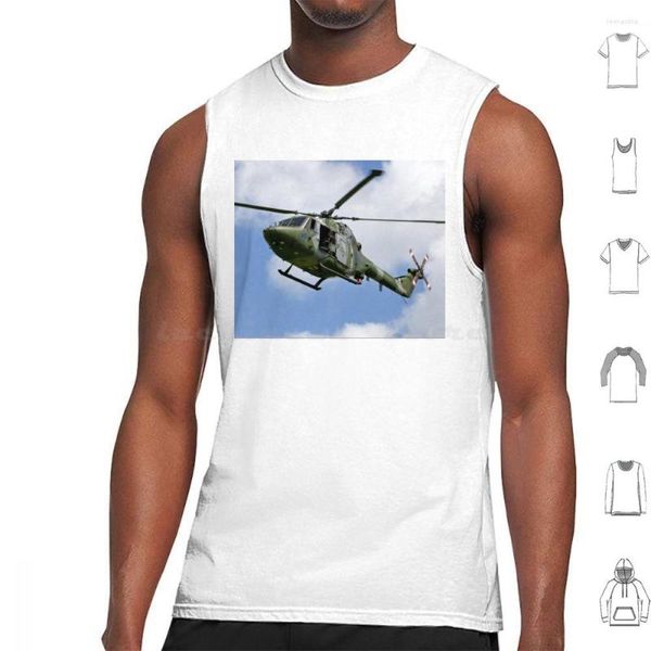 Canotte da uomo Westland Lynx Ah.7 Print Cotton Ah 7 Helicopter British Army Ah7