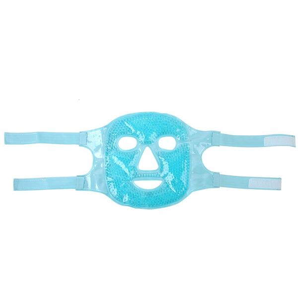 Strumenti per la pulizia Accessori Perline di gel Maschera per il viso di ghiaccio per occhi gonfi Sollievo dall'emicrania Impacco freddo con coperchio 230613