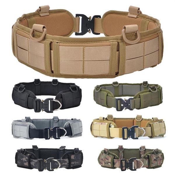 Спортивные спортивные боеприпасы Airsoft Ammo Tactical Molle Belt Army Hunting Shooting Paintball Gear No10-205297T328T