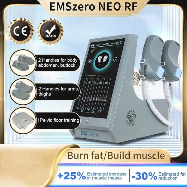 DLS-EMSLIM NEO 13 Tesla EMSZERO RF 5000W Emagrecimento muscular Estimular gordura Construção de remoção Máquina de salão Elevador Escultura Tomada de fábrica