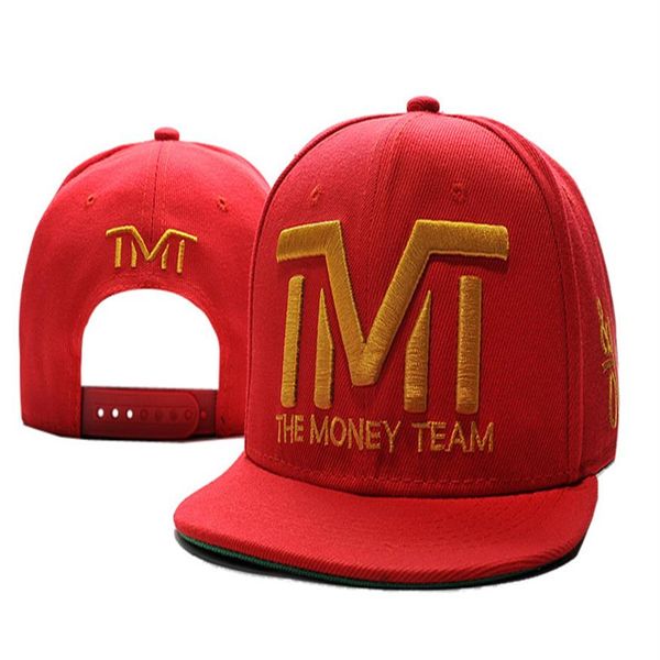 Новый доллар подписывает деньги TMT Gorras Snapback Caps Hip Hop Swag Hats Muds Baseball Cap для мужчин.