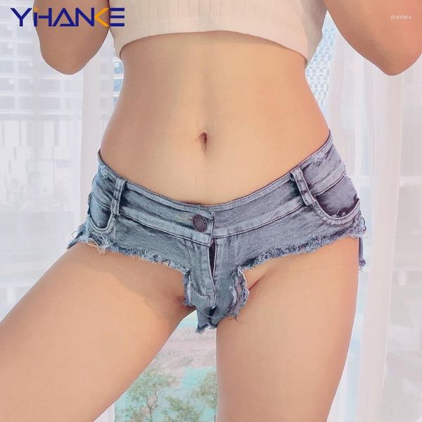Женские шорты, модные летние сексуальные женские джинсы, мини-джинсы, повседневные женские клубные вечерние супер короткие обтягивающие Y2k