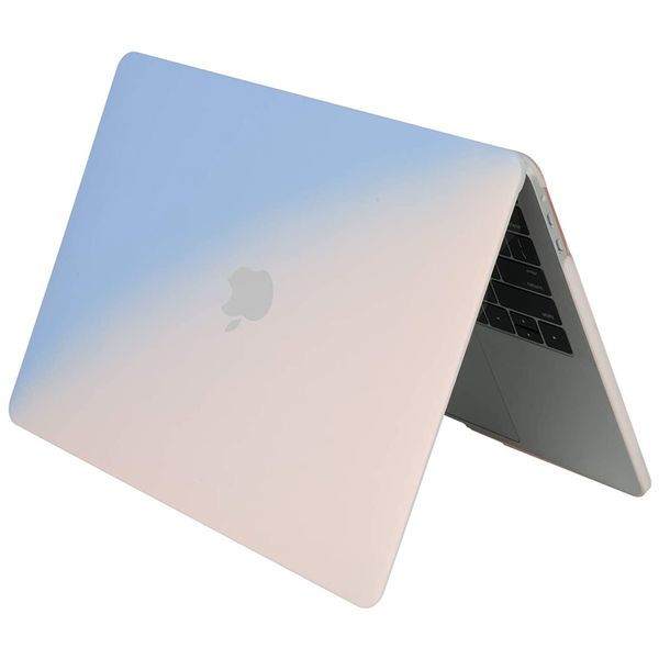 Матовые чехолы для Macbook для Air Pro 11 12 13 14 15 16 дюймов гладкий мягкий натуск
