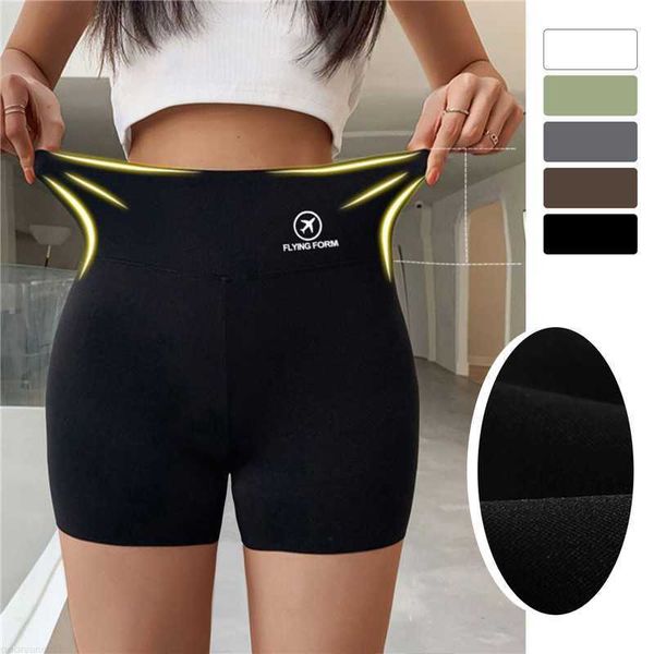 Leggings da donna Summer Trisected Shark Pants Leggings corti per allenamento fitness Sport Yoga Collant di sicurezza Pantaloncini da ciclismo da donna a vita alta