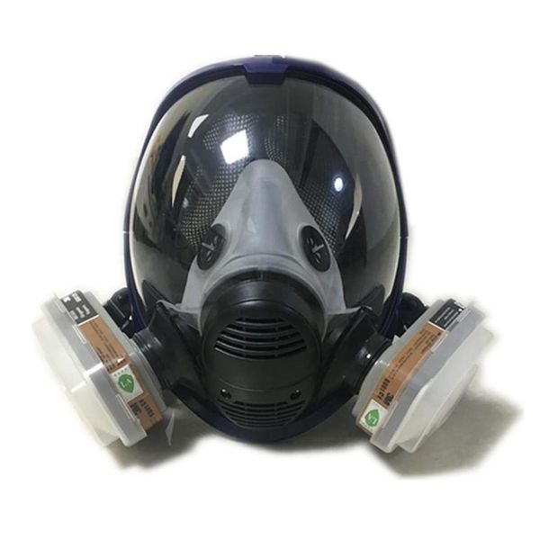 nes atyle 2 em 1 Função 6800 Respirador Facial Silicone Máscara de Gás Facial Peça Facial Pintura por Pulverização3349781244D