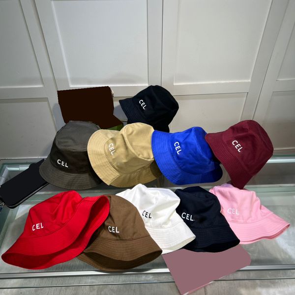 Luxurys Sıcak Tasarım Kova Şapka Kap Cap Beanie Erkek Kadın Moda Basit Şık Kapaklar Casquette Şapkaları Küçük Kaçak Katlar