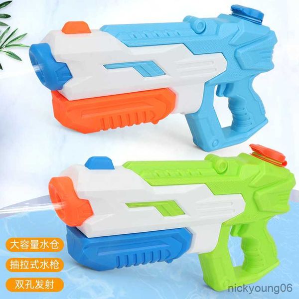 Giochi con la sabbia Divertimento con l'acqua Acqua per bambini ad alta capacità che schizza giocattoli spray estivi Pistola per ragazzi e ragazze estraibili R230613