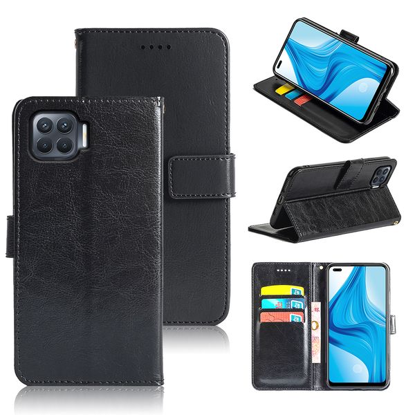 Leder Flip Cover Brieftasche Ledertasche Magnetische Abdeckung für OPPO K9 F19 Pro+ 5G A94 4G F19 Pro A17K A93 A54 5G