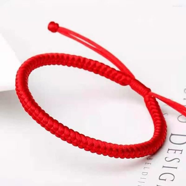 Charm Bracelets Handmade Red Thread Trançado BFF Feminino Masculino Para Meninas Moda Amor Amizade Pulso Jóias Acessórios Presente