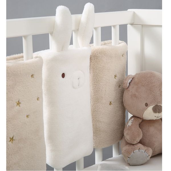 Полосы для кроватей 10шт/лот детская кровать бампер защитный защитник в детской кровати детской кровати подушка декора