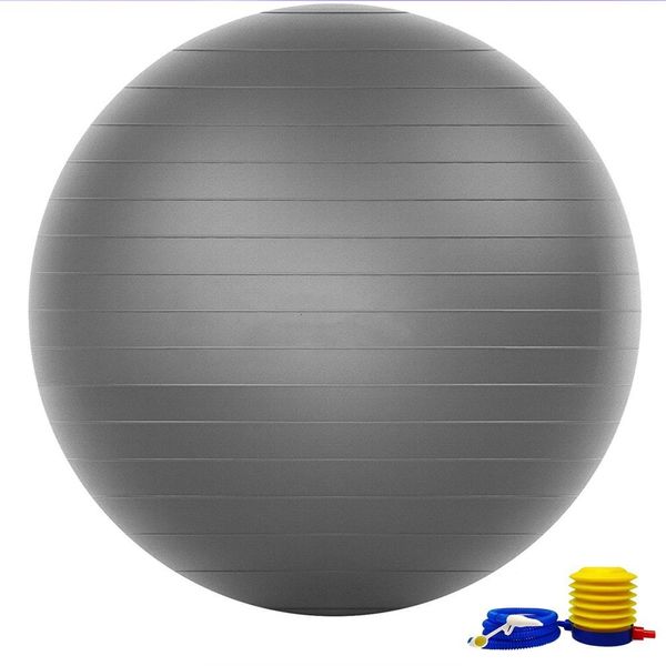 Twist Boards Gymnastikball, dicker Yoga-Stuhl, 256 in Silber, robuste Stabilität, unterstützt 397 Pfund bei der Geburt mit Qui 230612