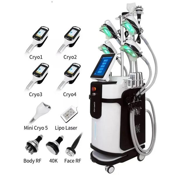 Preço de fábrica de emagrecimento crioterapia remoção de gordura a vácuo criolipolisis máquina de congelamento máquina ultra-sônica a vácuo lipo perda de peso laser congelamento de gordura máquina de beleza