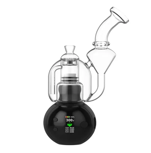 Elektrische Schwerkraft-Bong-Wasserpfeifen, Glasbongs, Wasserpfeifen, LED-Licht-Shisha-Geschenkbox