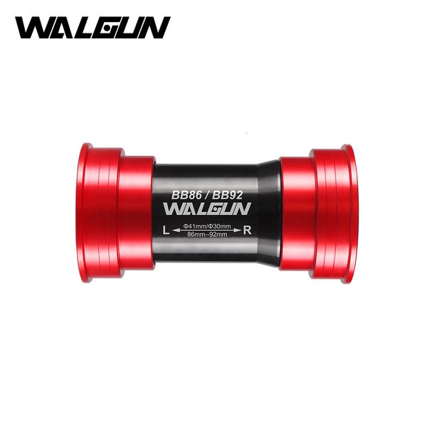 Conjuntos de grupos de bicicleta WALGUN BB86 BB92 PF4130 Press Fit bicicleta cerâmica Bottom Brackets Road MTB Mountain Bike Pressfit BB 41mm para pedivela 30mm 230612