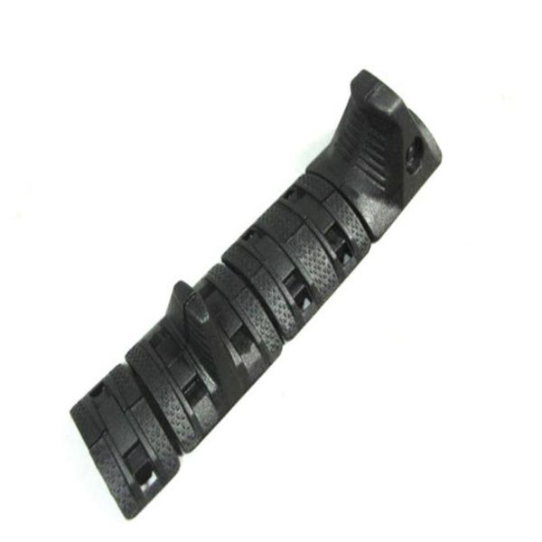 Kit tattico 4pcs Hand Stop Serves per pannelli di protezione a mano del profilo intero modulare Airsoft Picatinny Copertura Polymer Grip Black96107259i