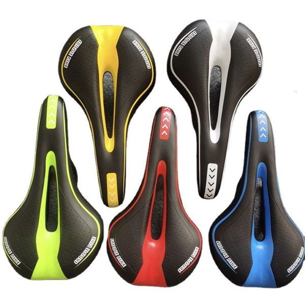 Selle per bici Sella per bicicletta MTB Mountain Road Seat Comodo morbido cuscino da ciclismo Esercizio per uomini e donne 230614