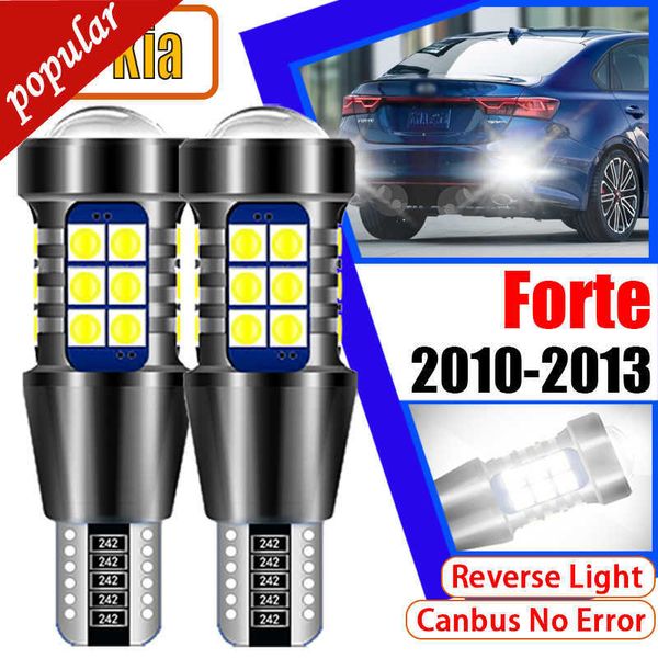 Yeni 2pcs Araba Lambaları T15 912 CANBUS HATA ÜCRETSİZ 921 LED Ters Işık W16W Kia Forte için Yedekleme Ampulleri 2011 2012 2012 2013 2014 2015