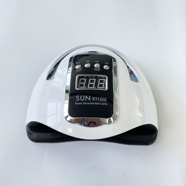 SUNX11MAX 180W Super Sunuvled Secadores de Unhas 45 Contas de Lâmpada Indução Inteligente Gel Polidor Secagem Rápida Manicure Salon tool