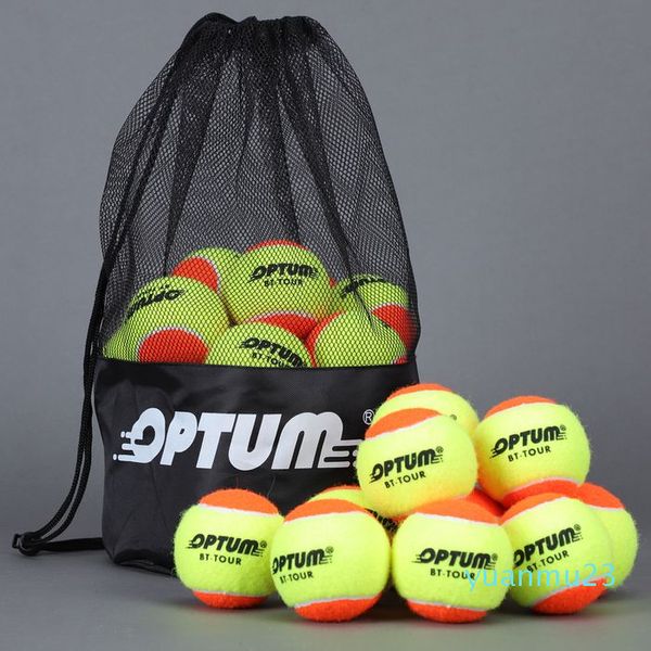 Palline da tennis OPTUM BT TOUR Beach 50 Pressure Ball Stage 2 Con borsa a tracolla in rete 12 24 36 Confezioni 230613