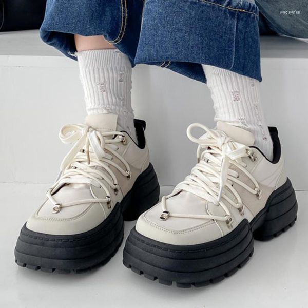 Обувь обувь кружевные лоферы для девочек кроссовки платформы.