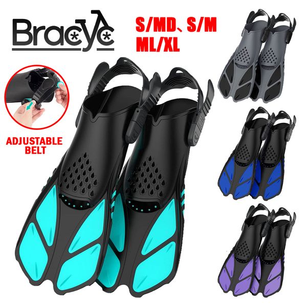 Pinne Guanti Pinne per lo snorkeling Uomo Donna Snorkeling Immersioni Pinne per il nuoto Pinne per immersioni subacquee professionali per bambino Kid Adult Pool Gift 230613