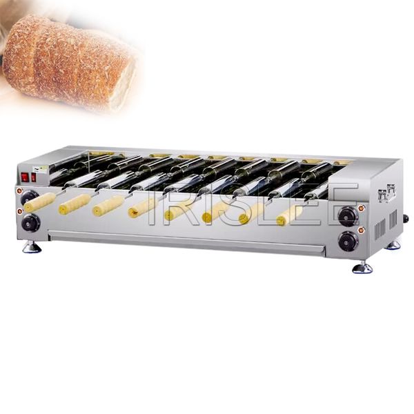 Chaminé Elétrica/Gás/Elétrica Forno para Bolos Chaminé Comercial Máquina para Assar Bolos em Rolos Equipamento para Lanches