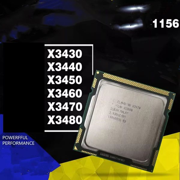 X3430 x3440 x3450 x3460 x3470 x3480 Desktop CPU LGA1156 Xeon Настольный компьютер