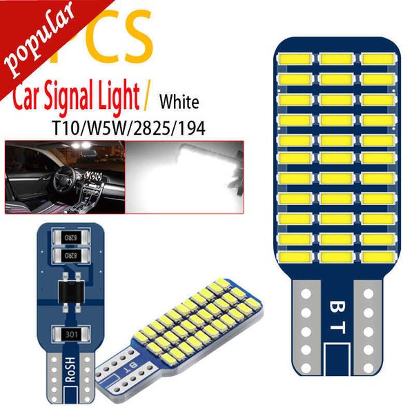 Nuovo 2Pcs Auto T10 W5W 168 194 2825 3014 33SMD Car Interior Lettura Cupola Mappa Lampadine Tronco Lampade Coda Targa Luci Bianco DC 12V