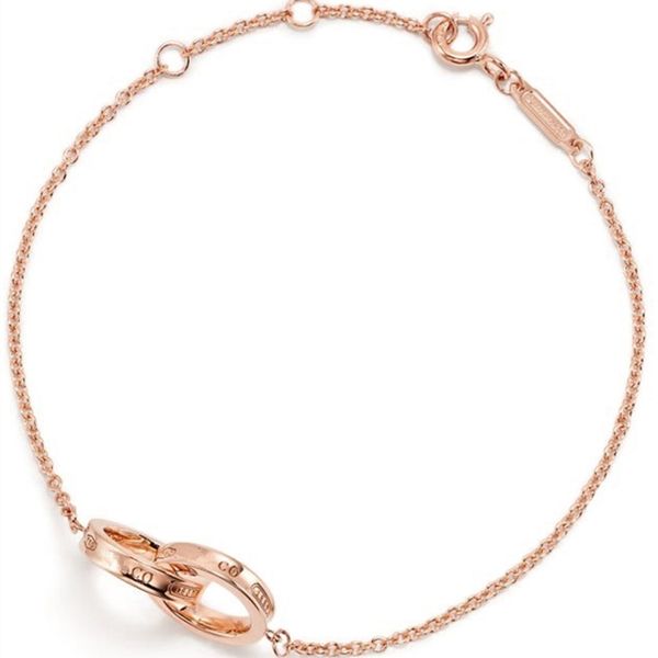 2023 novo 925 prata esterlina alta qualidade designer t pulseiras entrelaçadas para mulheres amantes presente de casamento luxo designer de joias presente de aniversário senhora