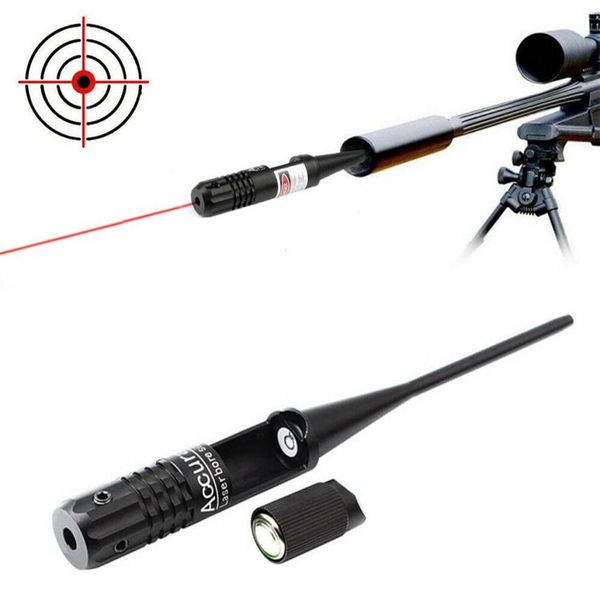 HQ Tactical Rifle Sight Scopes Calibrador 22 a 50 Aiming Pointer kit Red Dot Laser 3667337273s