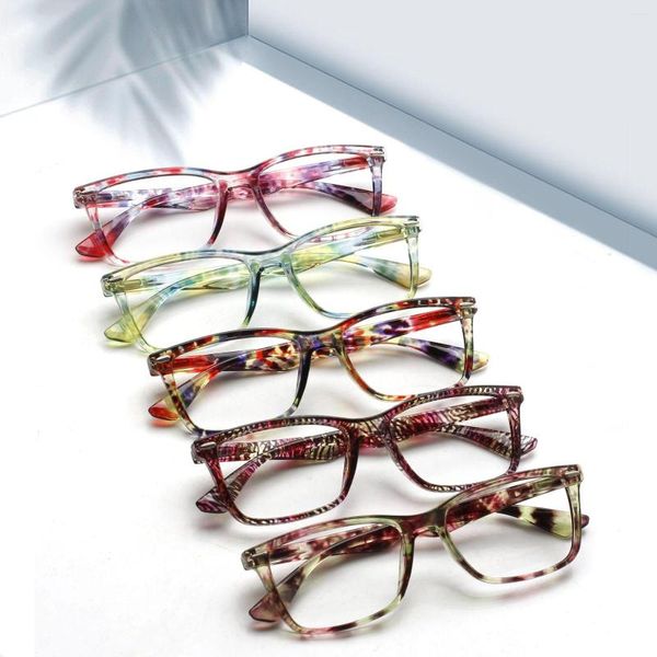 Sonnenbrille Boncamor Lesebrille Für Frauen HD Federscharnier Computer Presbyopie Brillen Weibliche Square Optische Brillen