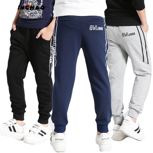 Pantaloni Big Boy Pantaloni Primavera Adolescente Sport Bambino Casual Bambini Per Ragazzi Vestiti Età 10 12 14 16 Anno 230613