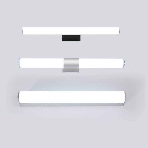 Lampada da parete Bagno LED Luce a specchio Impermeabile 12W 16W 22W AC110-240V Apparecchi per interni Decori Luci acriliche per camera da letto