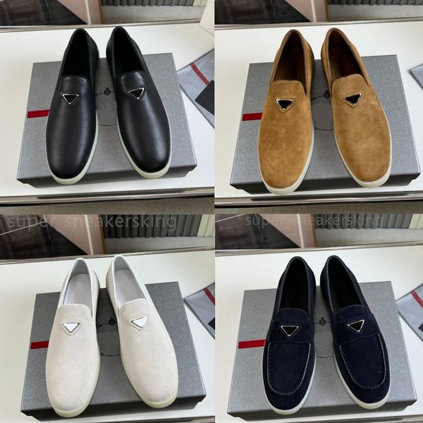 Herren-Kleiderschuhe, Saint-Tropez-Serie, Loafer aus echtem Leder, für Herren, Business, Büro, Arbeit, formelle Party, Hochzeit, flache Schuhe, Größe 38–46