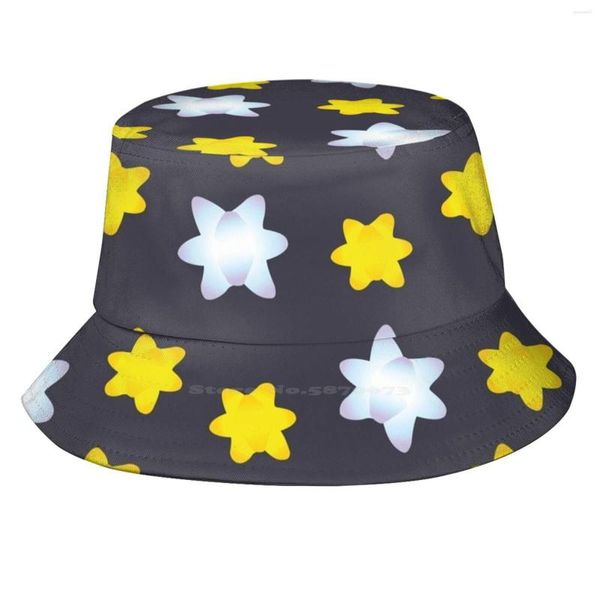 Berretti Frammenti di stelle Donna Uomo Cappelli da pescatore Berretti da pesca Orizzonti animali Foglia Acnh Nh Acnl Nl Videogiochi Frammento Grande