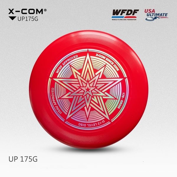 Outdoor Games Activities X-COM Professional Ultimate Flying Disc Certified by WFDF 175g 4 Colors With Storage Bag 230613
