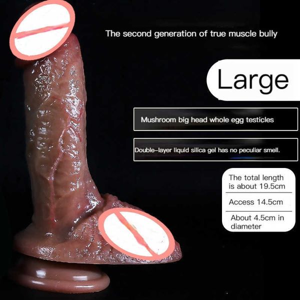 speelgoed sex massagerSex massager Enorme realistische dildo siliconen penis zacht en flexibel met zuignap voor vrouwen masturbatie homo strapon CockYQJH 1PDFD